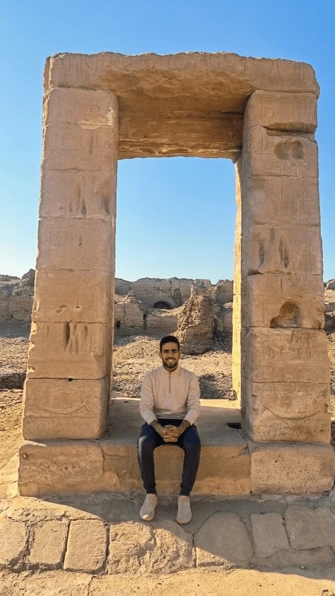 A portrait of Youssef Ali